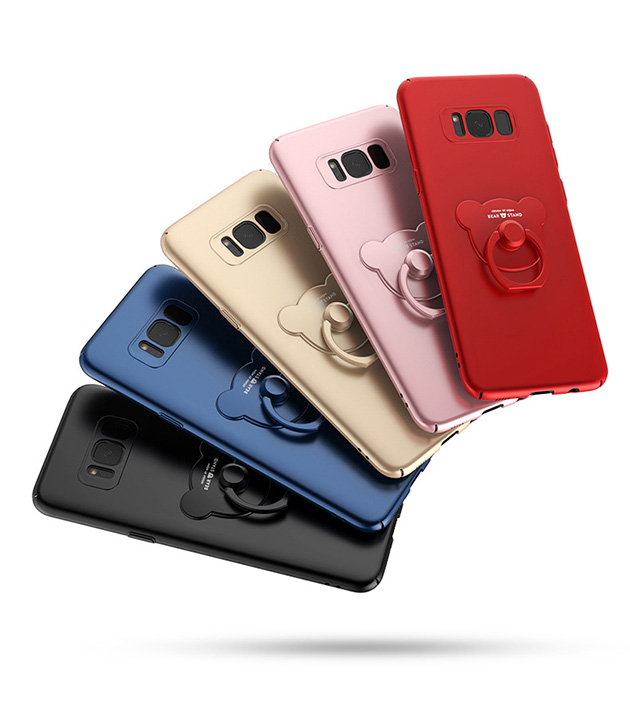 เคสบางเฉียบ พร้อมแหวนด้านหลัง S8 , S8 Plus